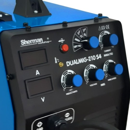 Inverter welder Sherman DUALMIG 210 S4