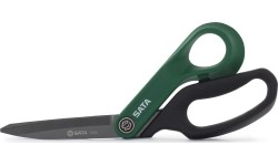 Rubber grip long-blade scissors 250mm right handed
