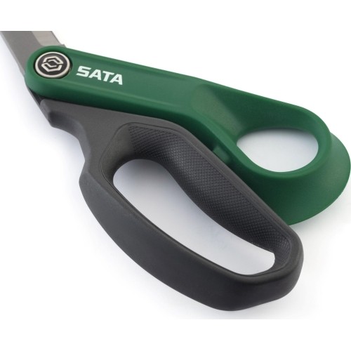 Rubber grip long-blade scissors 250mm right handed