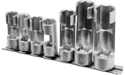 Slotted special socket set 7pcs (10-19mm)