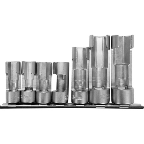 Slotted special socket set 7pcs (10-19mm)