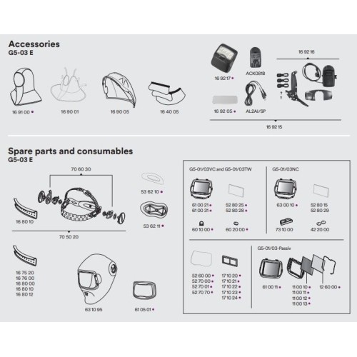 Suvirintojo skydelis 3M Speedglas G5-03 E  - with G5-01/03NC filter