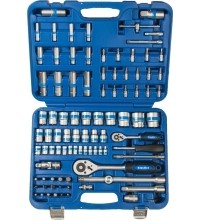 1/4" + 1/2" Dr. Socket set 94pcs. 6pt
