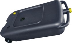 Skysčių surinkimo bakas 45l su ratukais