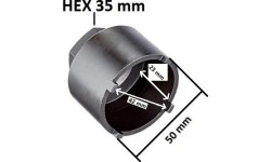 Speciali galvutė šarnyrams Peugeot / Citroen