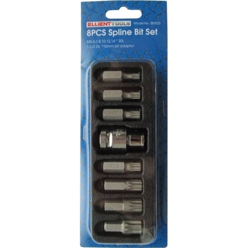 Antgalių rinkinys SPLINE 8vnt.