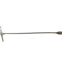 Ventilio montavimo įrankis su ilgu trosu