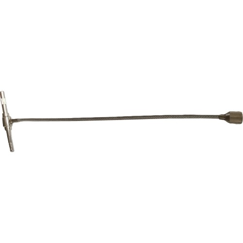 Ventilio montavimo įrankis su ilgu trosu