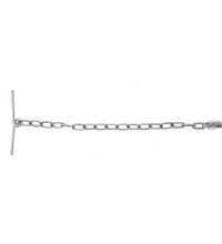 Ventilio montavimo įrankis su grandine