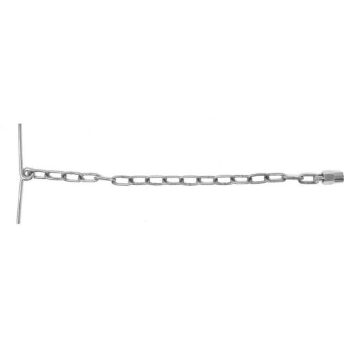 Ventilio montavimo įrankis su grandine