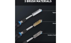 Šveitimo šepetėlių rinkinys 38vnt.