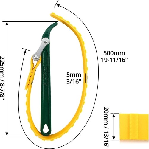 Strap oil filter wrench 9''