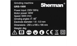 GRS-100 table-top tungsten electrode sharpener