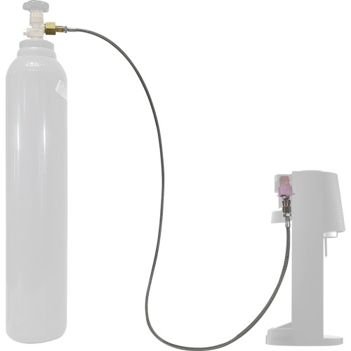 21.8 baliono prijungimas "Sodastream" rausvos...