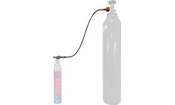 „Sodastream“ kasečių pildymo antgalis, rožinė versija, rožiniai „Duo“, „Art“, „Terra“ + atsarginių sandari