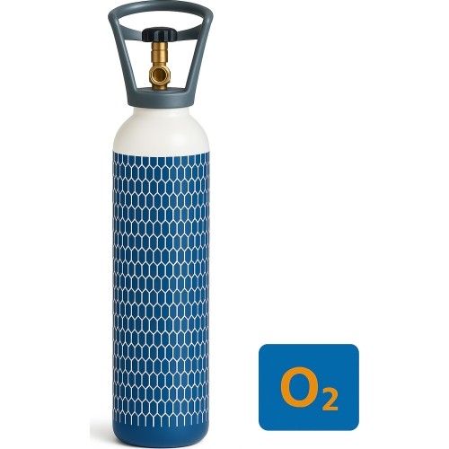 Empty TLEN (oxygen) EURO type 5 l cylinder