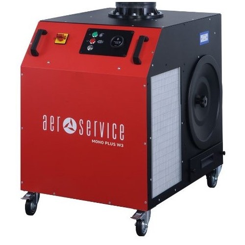 Mobile welding fume purification system AERSERVICE MONO PLUS W3 1.1kW 230V/50Hz - Mobile filter unit