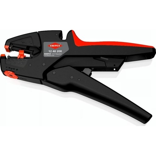 Self adjusting insulation stripper (0.03–10.0 mm²) 200mm KNIPEX