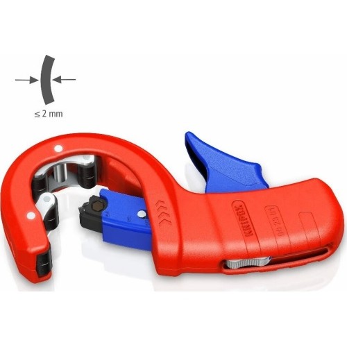 Pipe cutter for thin-walled plastic drain pipes 32-50mm KNIPEX DP50