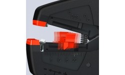 Self adjusting insulation stripper (0.03–10.0 mm²) 200mm KNIPEX