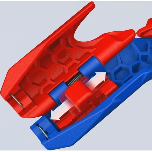 Laidų nuvalymo įrankis FV kabeliams KNIPEX ErgoStrip