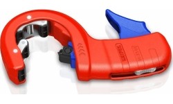 Pipe cutter for thin-walled plastic drain pipes 32-50mm KNIPEX DP50