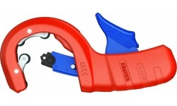 Pipe cutter for thin-walled plastic drain pipes 32-50mm KNIPEX DP50