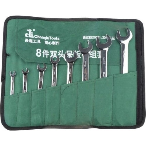 Veržliarakčių atvirais galais DIN3110 rinkinys 8vnt. (6-24mm)