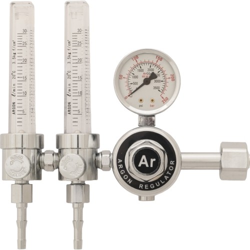 Reduktorius CO₂/Argon su dviem rotametrais (EURO veržlė W21.8)