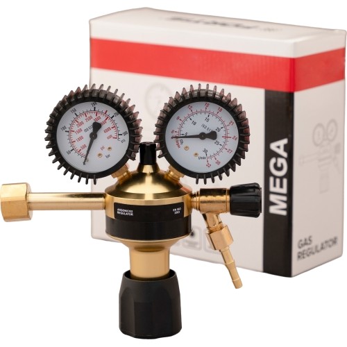 Gas regulator MEGA CO₂/Argon (3/4 nut)