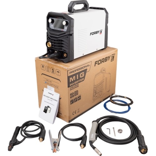 Suvirinimo pusautomatis FORBY® MIG 200PT LCD pulse (200A - 60%) (sinerginis, dvigubas pulsas)