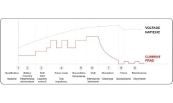 Įkroviklis akumuliatoriui elektroninis 6/12V 2/4A 200Ah