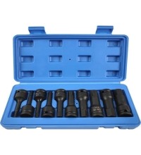 1/2" Dr. Deep bit socket impact set (IMBUS) 10pcs