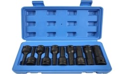 1/2" Dr. Deep bit socket impact set (IMBUS) 10pcs