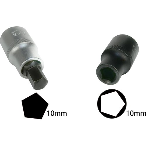 Brake caliper socket and bit socket set 17pcs