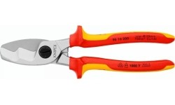 Kabelio kirpimo žirklės elektrikui VDE 200mm KNIPEX