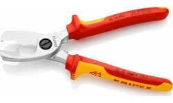 Kabelio kirpimo žirklės elektrikui VDE 200mm KNIPEX
