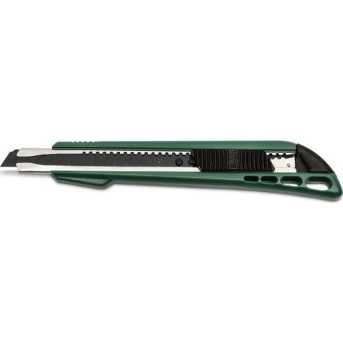 Peilis plastikine rankena su keičiama geležte 9x80mm