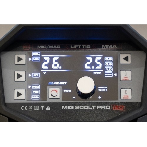 Suvirinimo pusautomatis FORBY® MIG 200LT PRO (200A - 60%) (sinerginis)