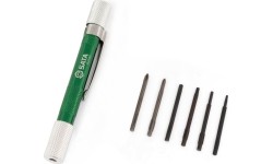 Mini scewdriver with interchagable tips (6pcs) (PH/torx)