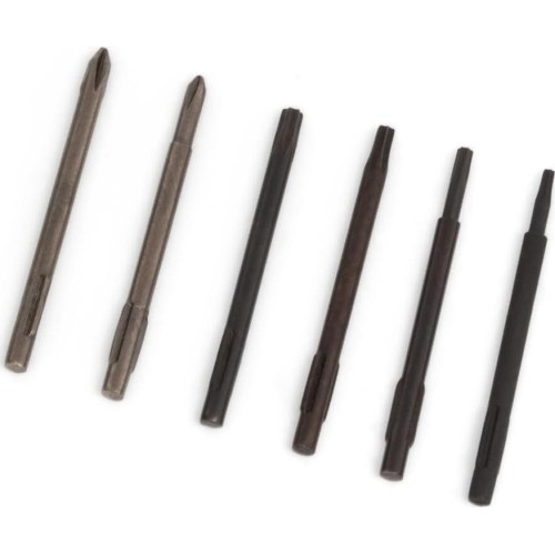 Mini scewdriver with interchagable tips (6pcs) (PH/torx)