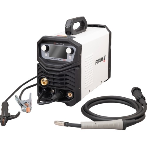 ! Pusautomačio KOMPLEKTAS FORBY® MIG 200ST LED (sinerginis) + CO2 balionas 8l su priedais