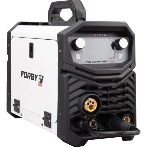 ! Pusautomačio KOMPLEKTAS FORBY® MIG 200ST LED (sinerginis) + CO2 balionas 8l su priedais