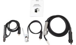 Semi-automatic KIT FORBY® MIG 200ST LED (synergistic) + CO2 cylinder 8l with accessories