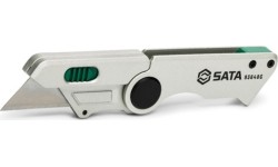 Trapecinis peilis su keičiama geležte užsilenkiantis kompaktiškas 19mm