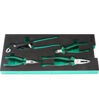 Tray. Pliers set 4pcs
