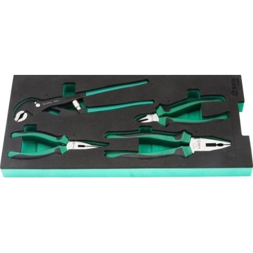 Tray. Pliers set 4pcs
