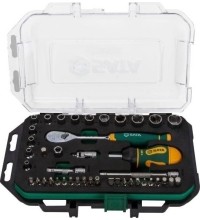 Galvučių rinkinys 1/4" 49vnt. 120XP