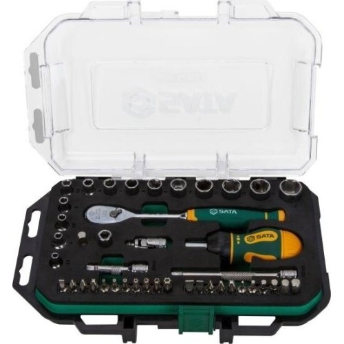 Galvučių rinkinys 1/4" 49vnt. 120XP