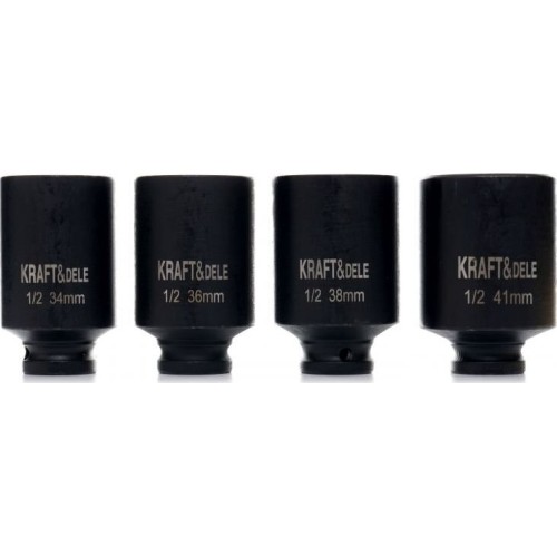 1/2" Dr. Impact socket set 4pcs